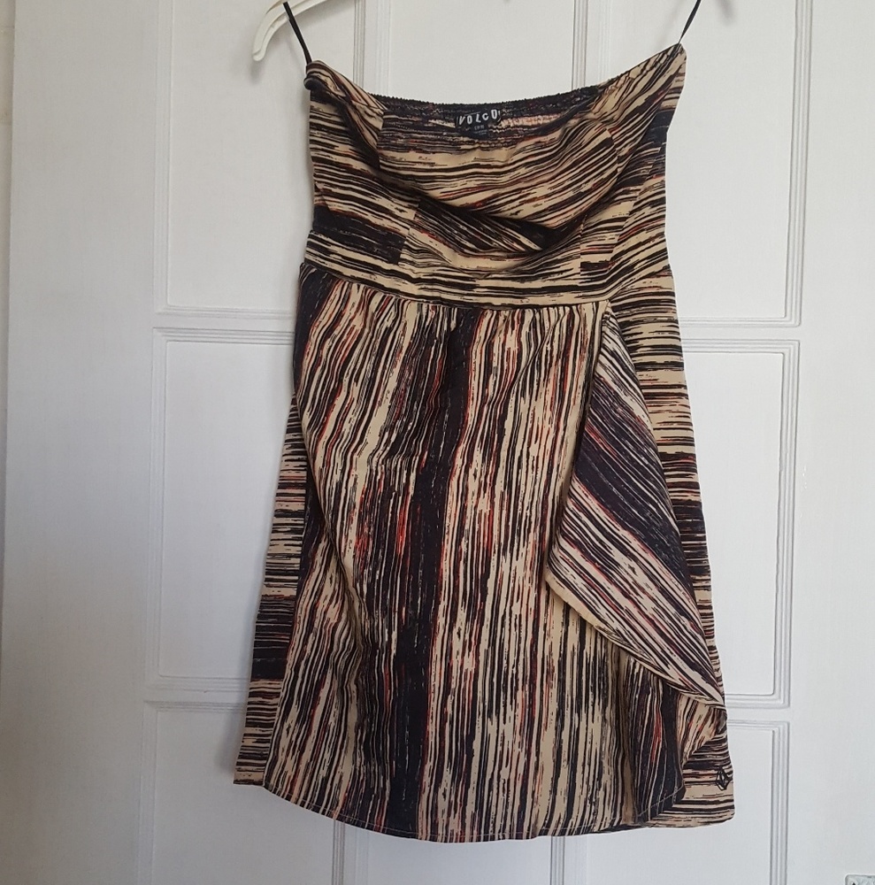 Volcom strapless dress